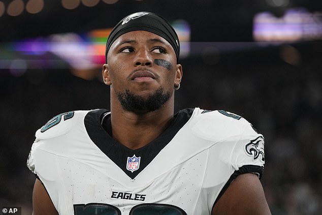 Kelce revealed he wishes he could block for the Eagles' new vocalist, Saquon Barkley