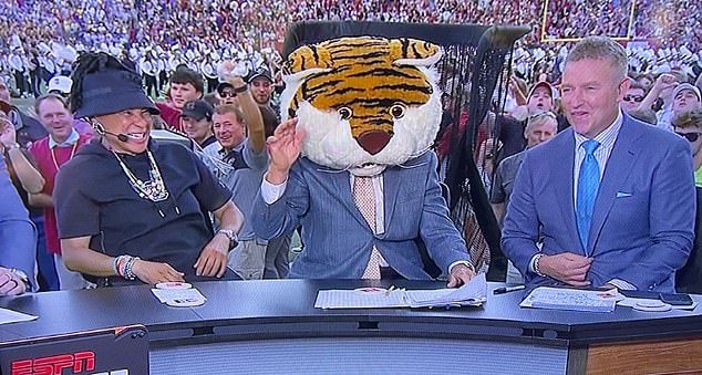 Corso was booed by fans when he predicted on the show that LSU would beat South Carolina