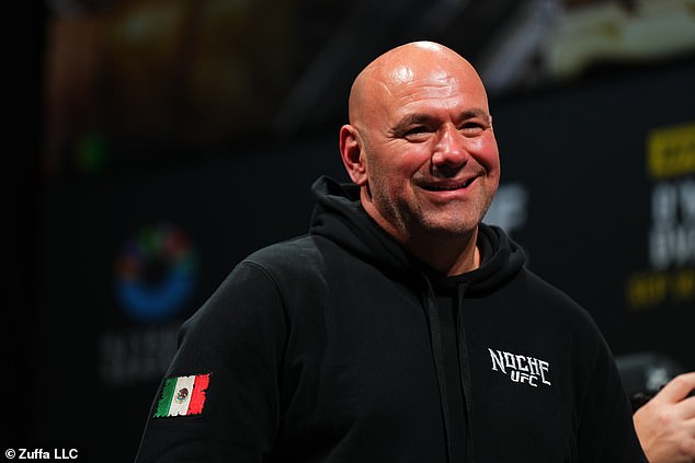 Dana White led the effort to hold the first sporting event in the Sphere with UFC 306