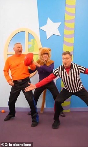 The Wiggles produced a cheeky song