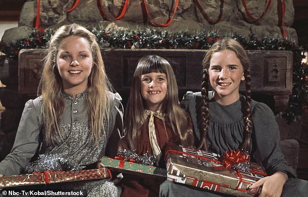 Seen far right with Melissa Sue Anderson, far left, and Lindsay Greenbush, center, on Little House On The Prairie