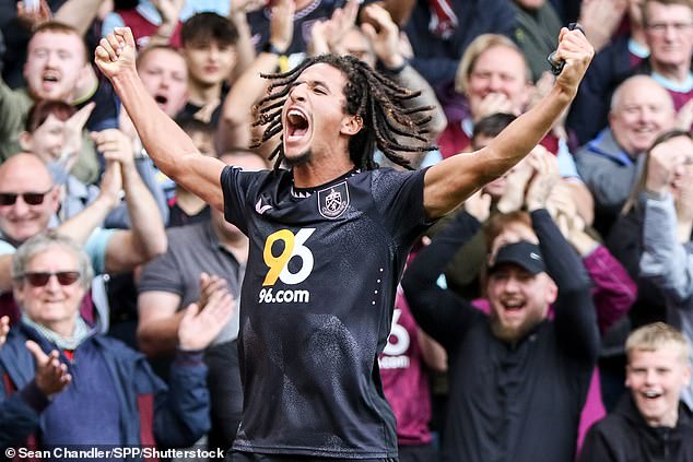 He then celebrated with the Burnley fans before turning to deliver one final dig at the faithful Elland Road fans.