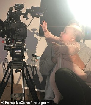 McCann shared a handful of behind-the-scenes photos and videos on Sunday and confirmed the news with Instagram followers