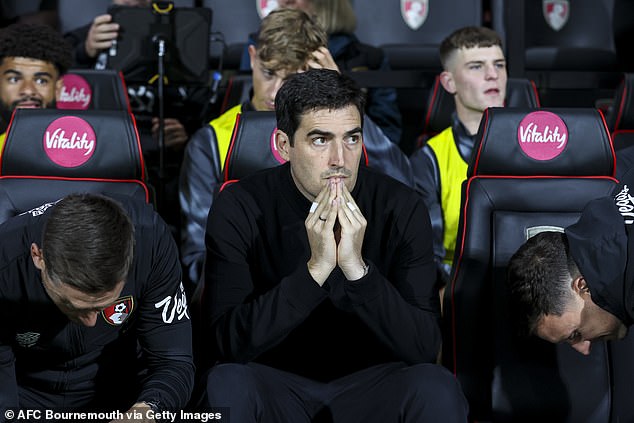 Bournemouth manager Andoni Iraola refused to comment on Taylor's performance after the match