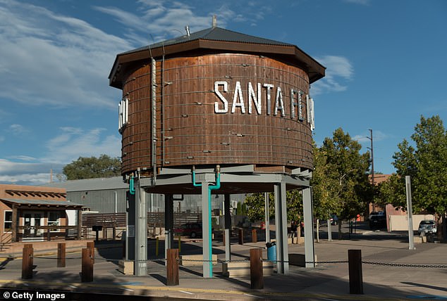 The lake itself is 30 miles west of Santa Fe, which has a population of about 90,000. A cleanup may be needed to save the city's drinking water