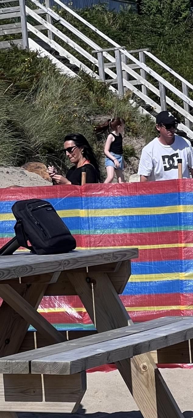 In August, the couple were spotted on the beach in Abersoch, North Wales, as they celebrated Annie's 31st birthday. Kyle brought a huge barbecue to the sand using a quad bike and set up a dining area using windbreaks