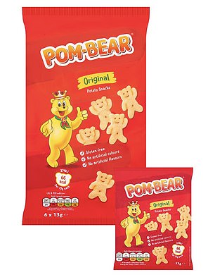 Pom Bear Original chips are also low in calories, with a 13 gram bag containing only 66 calories