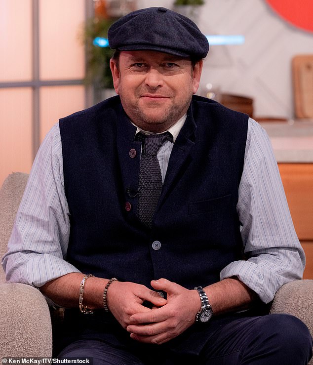 The British chef, 52, explained how he eats fish twice a day as he talked about the 'groundbreaking' diet that has helped him lose weight (pictured April 2024)