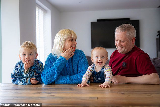 With his wife Lisa and their two sons at his side, Simon underwent chemotherapy and a stem cell transplant to survive