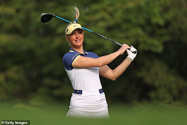 Charley Hull defeated Nelly Korda in a strong early match for Team Europe