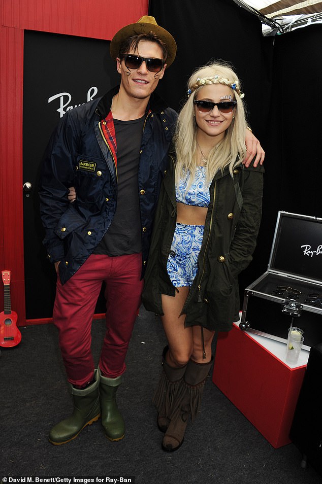 Pixie married the 36-year-old model a year earlier, in June 2022. The couple had been in a relationship for 14 years at the time (pictured together in 2011)