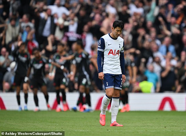 Spurs' latest defeat in the North London derby has dropped them to 13th in the Premier League table