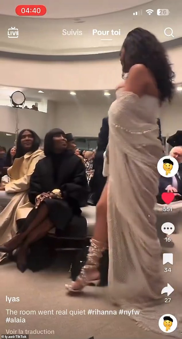 The video appeared to be a response to Rihanna's disavowal of her former friend during an awkward encounter at New York Fashion Week on September 6 in another viral video