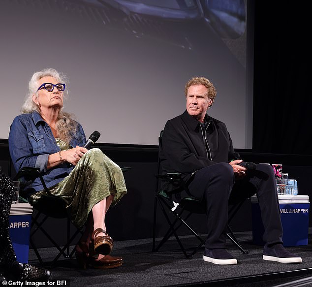 The Elf actor and Steele, former head writer of Saturday Night Live, took part in a Q&A during a preview for their upcoming Netflix documentary Will & Harper at BFI Southbank