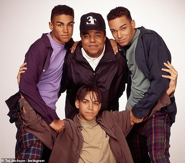 Jackson is survived by his three sons Taj, 41, Taryll, 39, and Tito Joe, 46 - who were in the band 3T