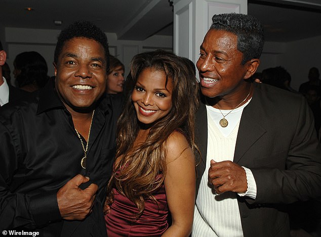 The Jackson family is a music dynasty - with sister Janet Jackson also becoming one of music's biggest superstars - pictured with brother Jermaine in 2007