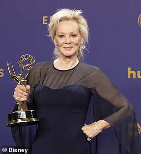 Jean Smart won the award for Best Actress in a Comedy Series for Hacks