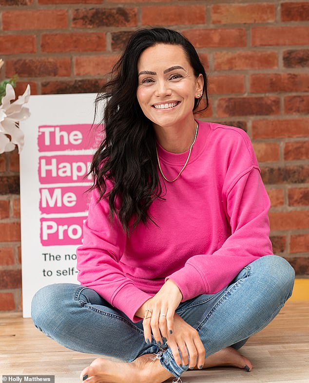 Holly, 39, runs the award-winning The Happy Me Project, which helps women build their self-confidence