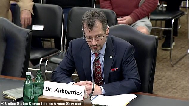 Then AARO chief Dr. Kirkpatrick spoke about the challenges of prioritizing and identifying UFOs