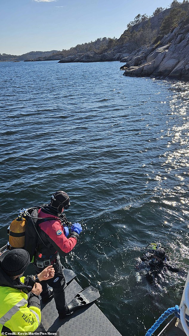 The wreck location was Mandal, Norway