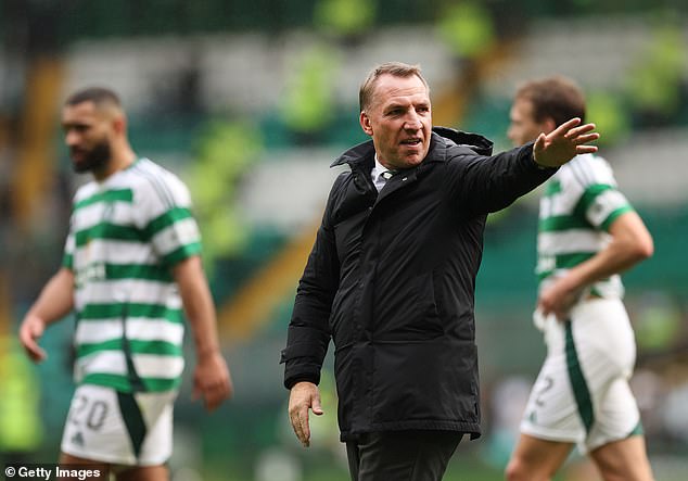 Brendan Rodgers' Celtic team have the least challenging route to the last 16