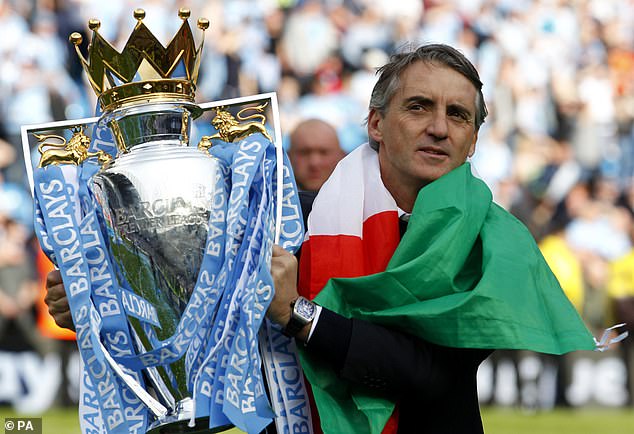 The charges against the Premier League include eight alleged breaches of rules regarding 'full details of managerial remuneration' from 2009-10 to 2012-13, when Roberto Mancini was in charge