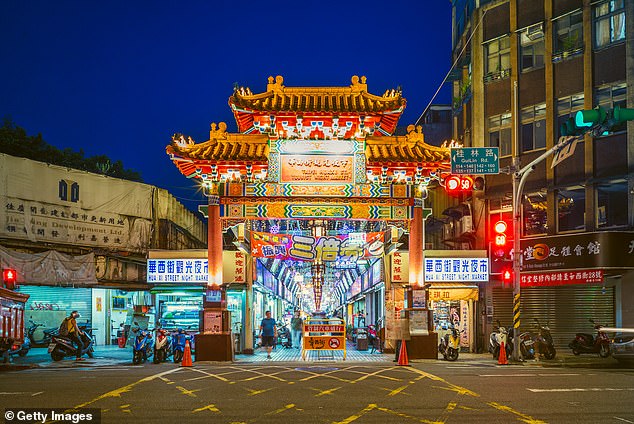 John dines at Wang's Broth in Taipei's Huaxi Street Night Market (pictured above). The restaurant is in the Michelin Guide, he reveals