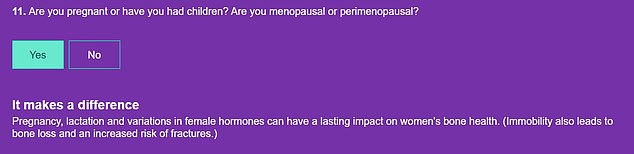 In addition to menopause, using steroids for more than three months or medications for anti-inflammatory conditions can also increase your risk of