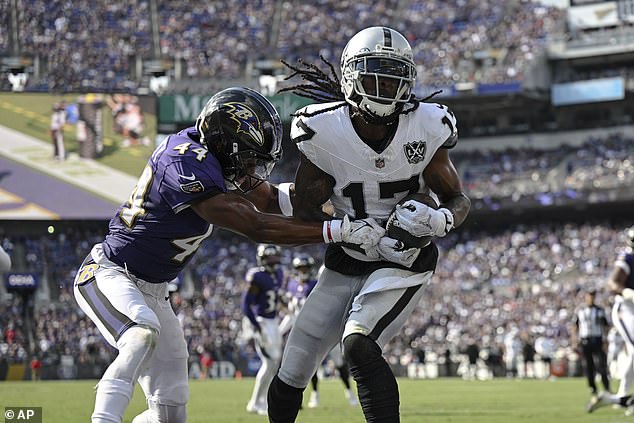 Humphrey failed to defend Davante Adams as the Raiders completed a 10-point comeback