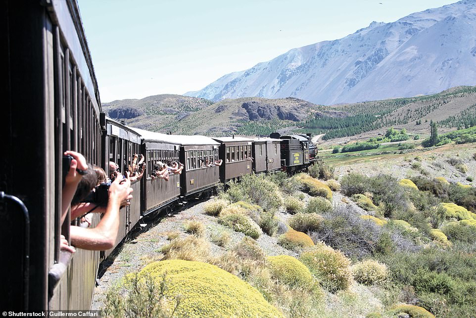 Passengers ride Argentina's Andean La Trochita train in carriages with barely enough room to stand. But the views are incredible