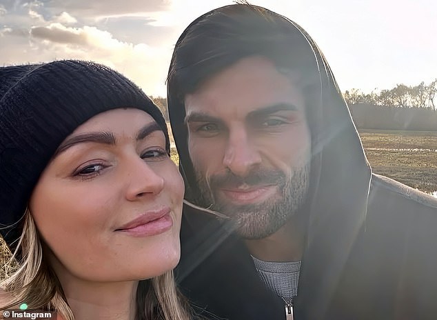 Adam, who starred in Love Island in 2018 and 2022, also appeared on Celebs Go Dating last year, but he met Laura by cheekily sliding into her DMs (pictured May 12)