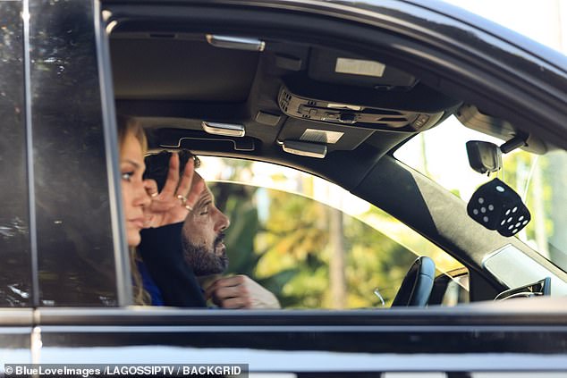 While some fans had suggested that J Lo looked like she was wiping her nipples in the car, Judi instead suggested that she was just scratching her face