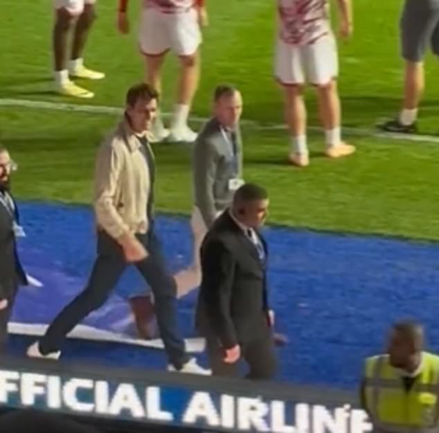 Upon entering St Andrew's, Brady was greeted by the X-rated chants of Wrexham fans