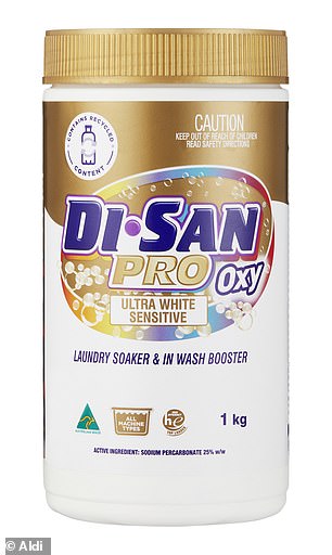 Returning favorites include the household must-have Di-San Fabric Softener ($3.49)