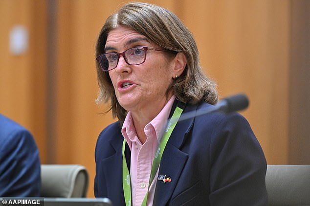 Reserve Bank of Australia Michele Bullock (pictured) also warned that the Reserve Bank is prepared to raise rates further if inflation does not improve as expected.