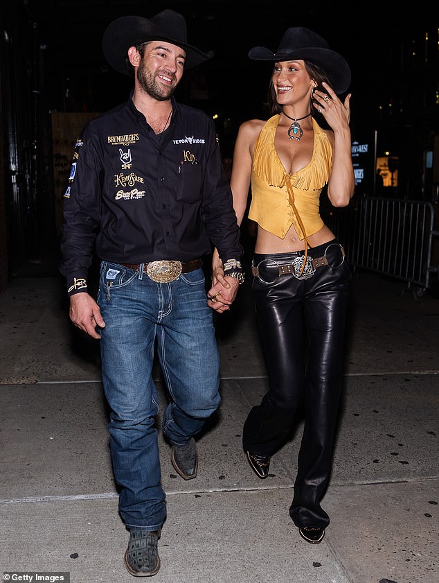 Bella has been busy, recently going on a romantic date night with her boyfriend, Adan Banuelos, in NYC earlier last Thursday at a Kemo Sabe pop-up event (seen above)