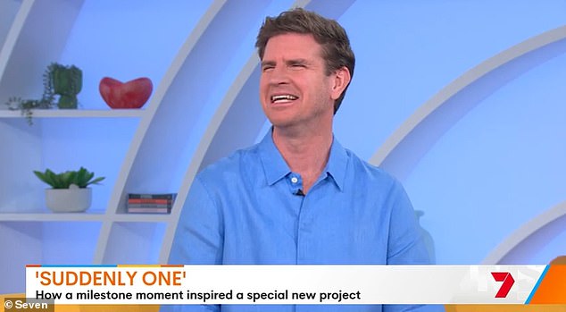 On Tuesday's edition of Channel Seven's morning show, Sam spoke to Larry Emdur and Kylie Gillies about his attempt to write a children's book