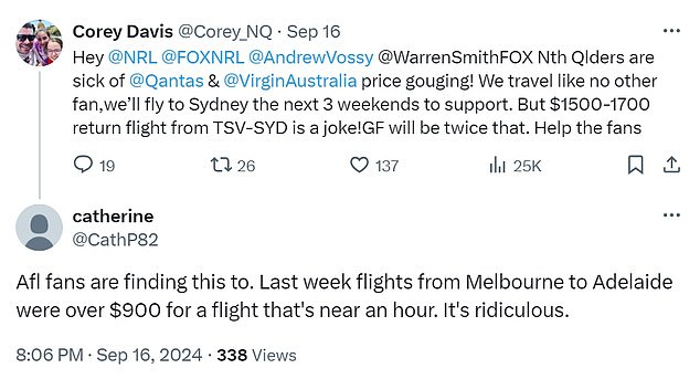 1726558079 332 Airfares soar on key Aussie flights after Rexs collapse