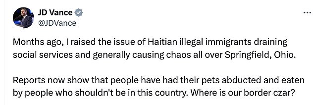 Springfield found itself at the center of a firestorm after Ohio Senator J.D. Vance claimed on X that people's 