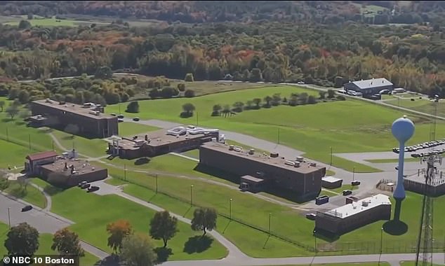 The training exercise took place at the Massachusetts State Police Academy in New Braintree