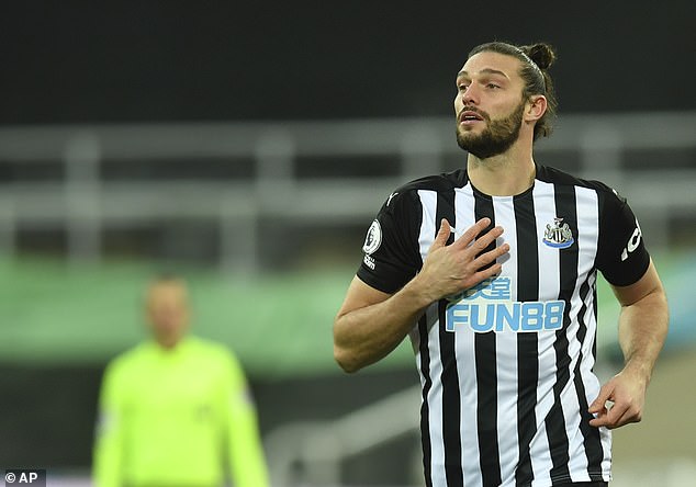 Carroll started his career at Newcastle and played for Liverpool, West Ham and West Brom