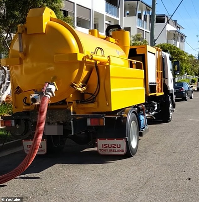 Pictured: One of Vatsonic Contracting Services' vacuum trucks