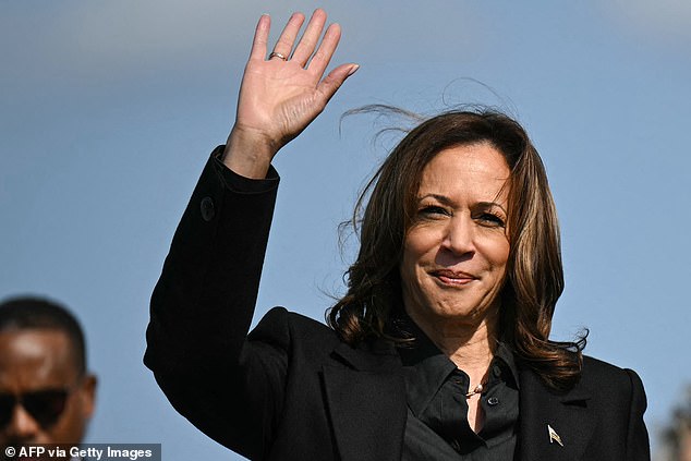 Vice President Kamala Harris on September 13. In a statement on Sunday, the vice president said she was 