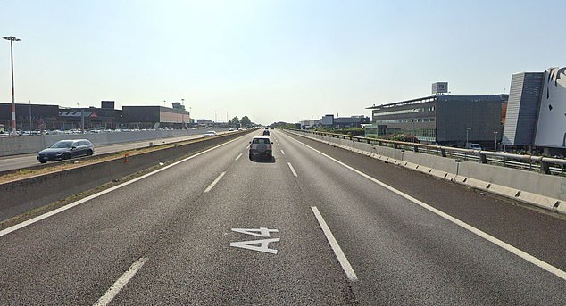 The supporter was killed as he tried to cross the A4 motorway in Milan to reach his hotel