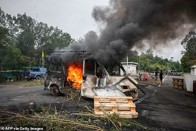 The French government attempted to reform electoral processes in the area, which led to riots