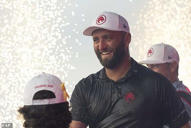 Spanish star Rahm earned $22 million last week after winning the LIV Golf season title