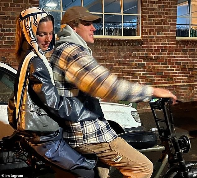 The AFL glamour couple have enjoyed a low-key romance all year. Tiana, a stylist, posted this photo of the pair enjoying a loved-up moment on her Instagram in June