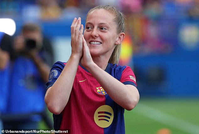 Keira Walsh is the only Lioness to make the top 10 after moving to Barcelona