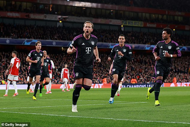 The Gunners were knocked out of the Champions League by Bayern Munich in April last season