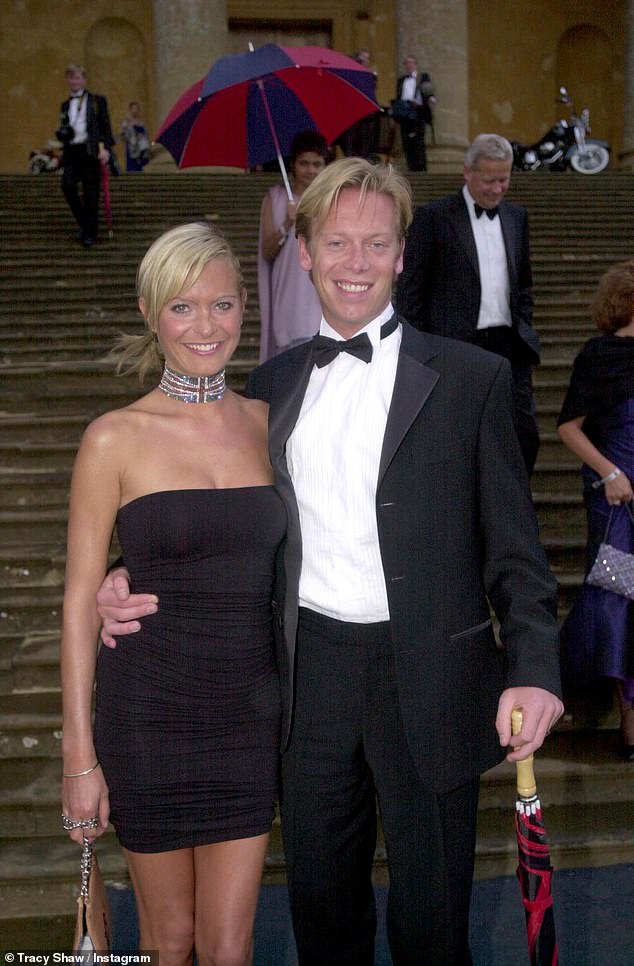 She eventually married TV producer Robert Ashworth. They got engaged after just three months and married in June 2001, but they divorced just two years later (pictured in 2001)